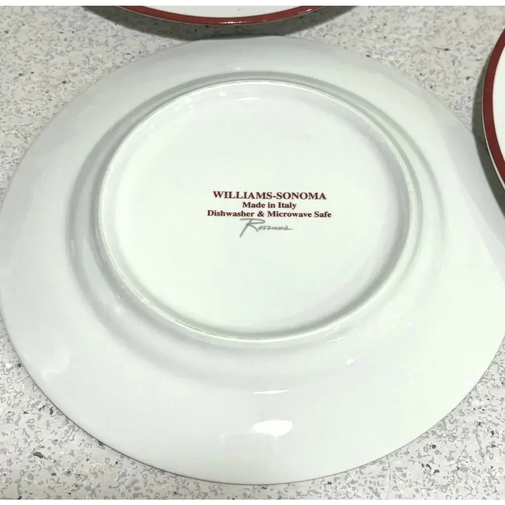 Williams Sonoma Canapé Plated set of 4
